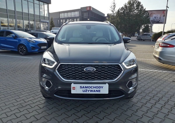 Ford Kuga cena 99900 przebieg: 86946, rok produkcji 2018 z Poznań małe 466